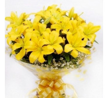 Эти желтые лилии!