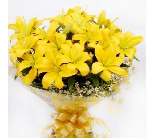 Эти желтые лилии!